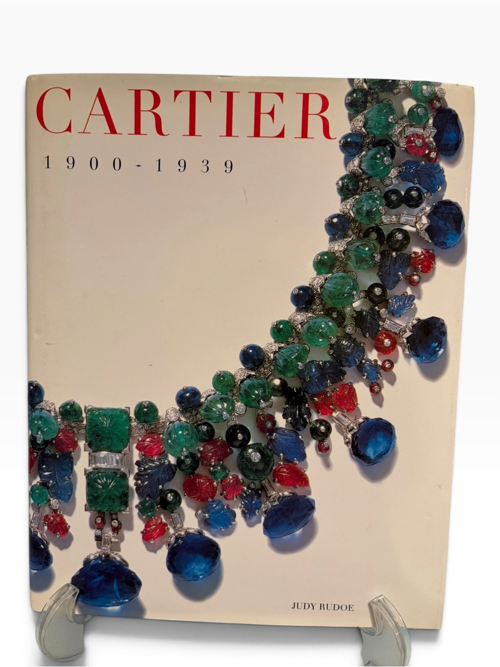 Cartier 1900-1939 by Judy Rudoe, hardcover, exhibition art and jewelry book